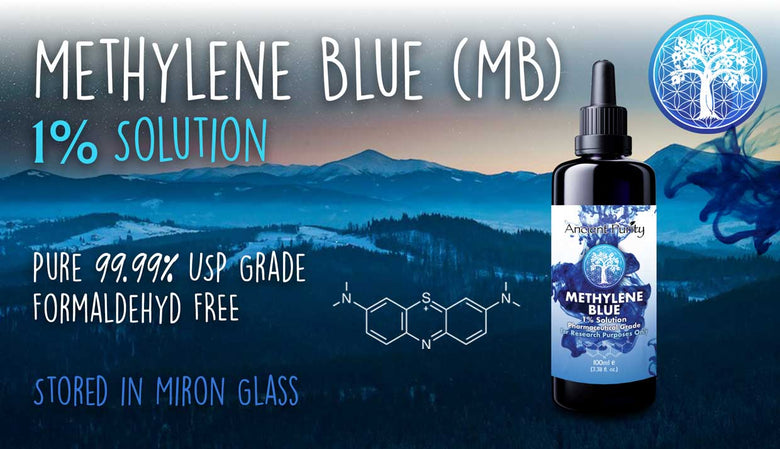 Methylene Blue - 100ml | 1% Solution | 99.99% Pure USP Grade