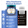 Pawfect Peanut Butter for Dogs: Blueberry & Hempseeds