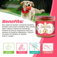 Pawfect Peanut Butter for Dogs: Strawberry & Pumpkin Seeds Pawfect Peanut Butter for Dogs: Strawberry & Pumpkin Seeds