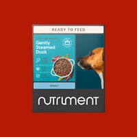 Nutriment Gently Steamed Recipe - Duck for Dogs Nutriment Gently Steamed Recipe - Duck for Dogs