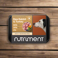 Nutriment Core Range Raw Dog Food Rabbit & Turkey Nutriment Core Range Raw Dog Food Rabbit & Turkey