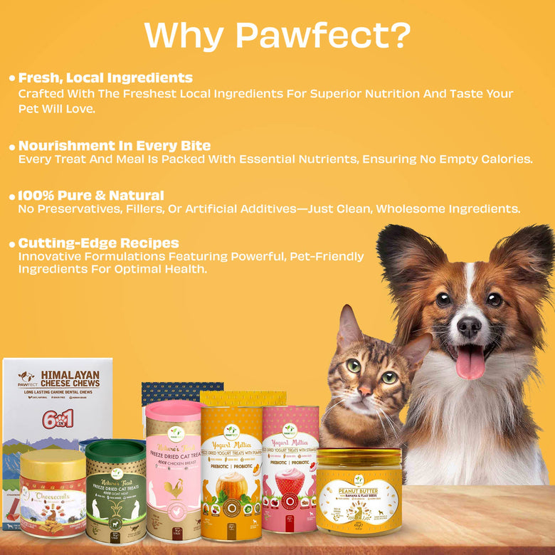 Pawfect Peanut Butter for Dogs: Banana & Flaxseeds