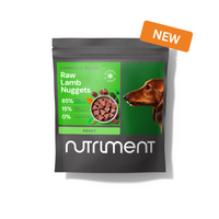 Nutriment Raw Lamb Nuggets 1kg Nutriment Raw Lamb Nuggets 1kg