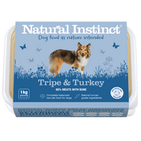 Natural Instinct Raw Dog Food Tripe & Turkey Natural Instinct Raw Dog Food Tripe & Turkey