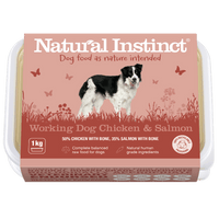 Natural Instinct Raw Working Dog Food Chicken & Salmon Natural Instinct Raw Working Dog Food Chicken & Salmon