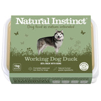 Natural Instinct Raw Working Dog Food Duck Natural Instinct Raw Working Dog Food Duck