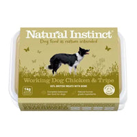 Natural Instinct Raw Working Dog Food Chicken & Tripe Natural Instinct Raw Working Dog Food Chicken & Tripe