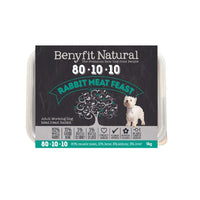 Benyfit Natural 80*10*10 Rabbit Meat Feast Adult Raw Working Dog Food Benyfit Natural 80*10*10 Rabbit Meat Feast Adult Raw Working Dog Food