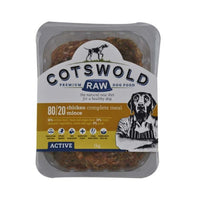 Cotswold Raw Chicken Mince - 80/20 Active Dog Cotswold Raw Chicken Mince - 80/20 Active Dog
