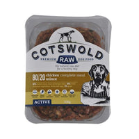 Cotswold Raw Chicken Mince - 80/20 Active Dog Cotswold Raw Chicken Mince - 80/20 Active Dog