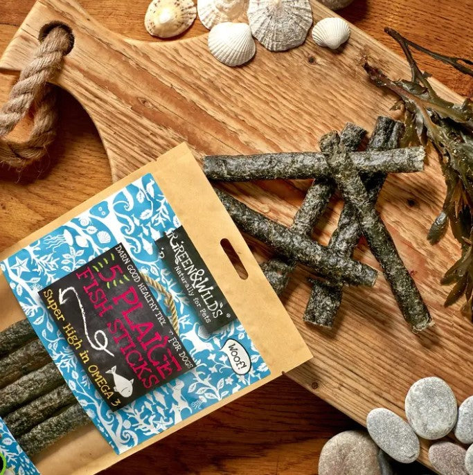 Green & Wilds Plaice Fish Sticks