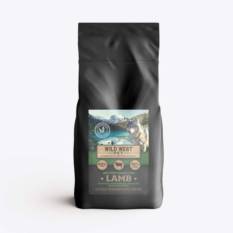 Wild West Pet Superfood High Protein Adult Dog Food - Grass Fed Lamb