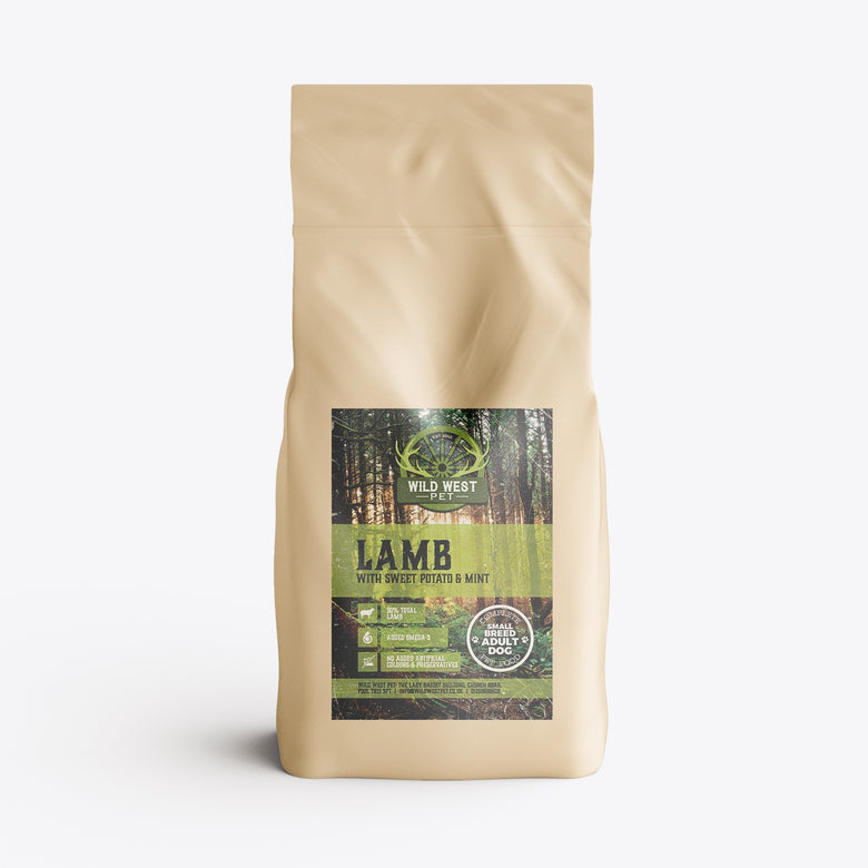 Wild West Pet Grain Free Small Breed Adult Dog Dry Food - Lamb