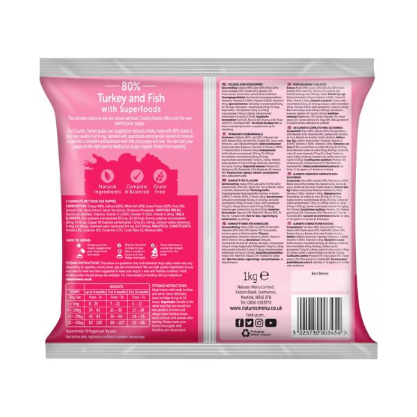 Country Hunter Raw Nuggets - Puppy