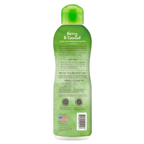 Tropiclean Grooming Shampoo Deep Cleansing