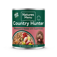 Natures Menu Country Hunter Pheasant and Goose Dog Food 600g