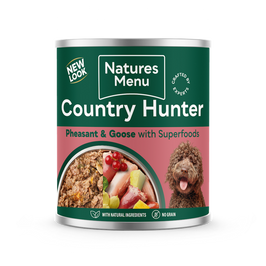 Natures Menu Country Hunter Pheasant and Goose Dog Food 600g