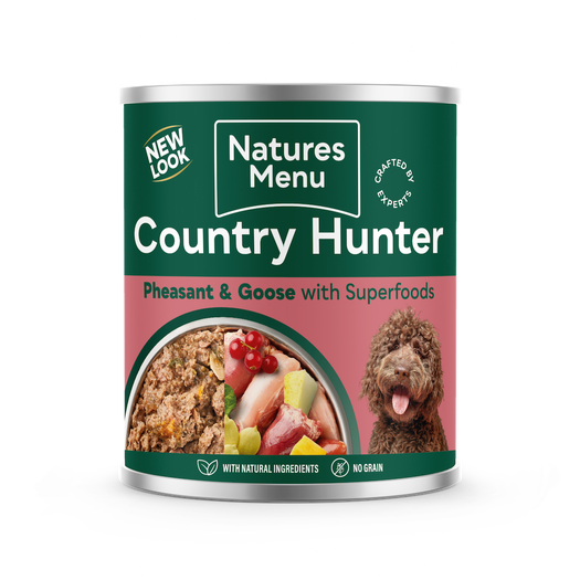 Natures Menu Country Hunter Pheasant and Goose Dog Food 600g