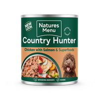 Natures Menu Country Hunter Salmon & Chicken with Superfoods Adult Dog Food 600g
