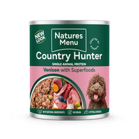 Natures Menu Country Hunter Wild Venison Adult Dog Food 600g