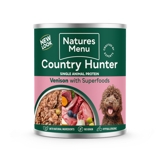 Natures Menu Country Hunter Wild Venison Adult Dog Food 600g