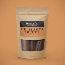 Pigs In Blankets Dog Treat Bag - 75g