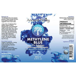 Methylene Blue - 100ml | 1% Solution | 99.99% Pure USP Grade