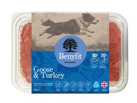 Benyfit Natural Goose & Turkey Complete Adult Raw Working Dog Food