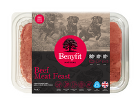 Benyfit Natural 80*10*10 Beef Meat Feast Adult Raw Working Dog Food
