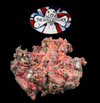 The Dog's Butcher - Wild Gutted Rabbit with Fur 80/10/10 Mince 1kg