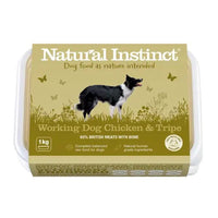 Natural Instinct Raw Working Dog Food Chicken & Tripe