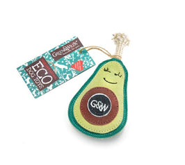 Green & Wilds Eco Dog Toy - Audrey the Avocado