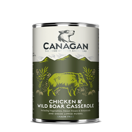 Canagan Chicken & Wild Boar Casserole For Dogs 400g