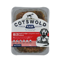 Cotswold Raw Beef & Tripe Mince - 80/20 Active Dog