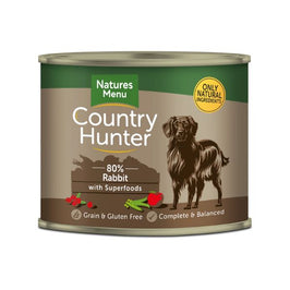 Natures Menu Country Hunter Rabbit Adult Dog Food 600g