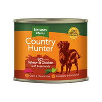 Natures Menu Country Hunter Salmon & Chicken with Superfoods Adult Dog Food 600g