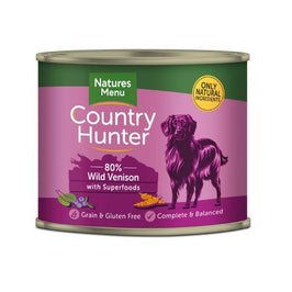 Natures Menu Country Hunter Wild Venison Adult Dog Food 600g
