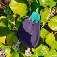 Green & Wilds Eco Dog Toy - Austin the Aubergine