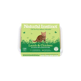 Natural Instinct Raw Cat Food Lamb & Chicken