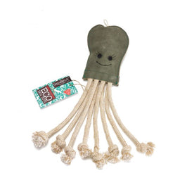 Green & Wilds Eco Dog Toy - Olive The Octopus