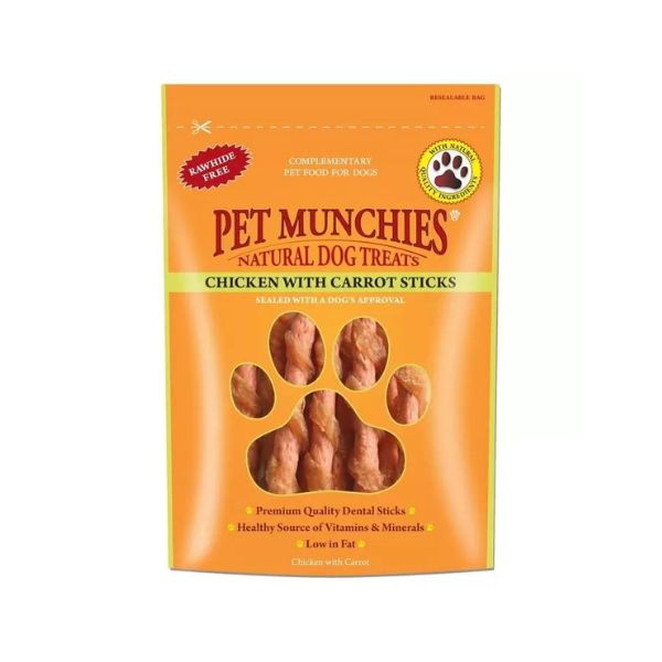 Pet Munchies Chicken With Carrot Sticks Wild West Pet