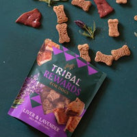 Tribal  Rewards For Dogs Liver & Lavender 125g