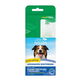 Tropiclean Fresh Breath Clean Teeth Advanced Whitening Gel