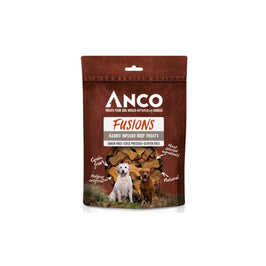 Anco Ostrich Infused Beef Treats - 100g