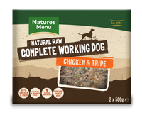 Natures Menu Working Dog Chicken & Tripe 2 x 500g
